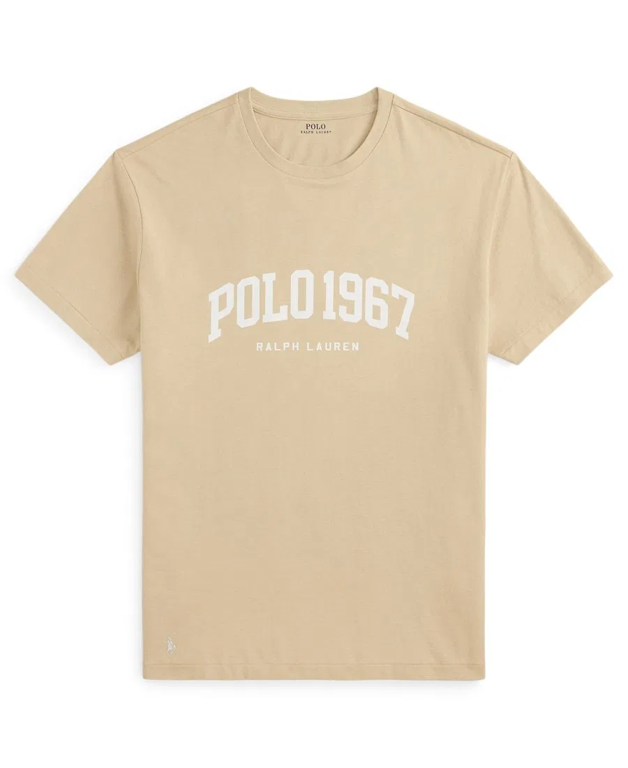 Мужская футболка с принтом Polo Ralph Lauren, Vintage Khaki — фото 4