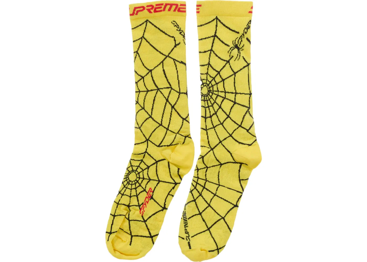 Детские носки с принтом Supreme Socks (1 Pack), Yellow