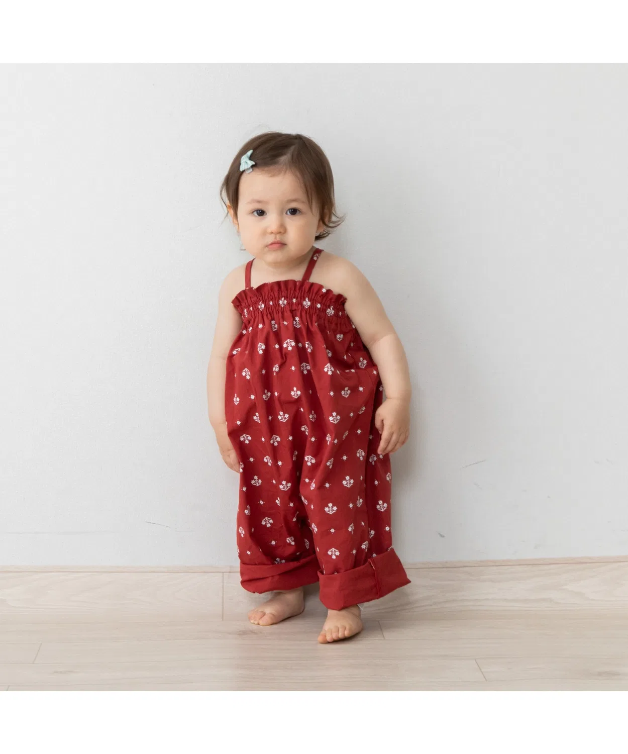 Детский комбинезон-боди с принтом бутонов FirstCloset×mio Toys"R"Us/Babies"R"Us, Красный