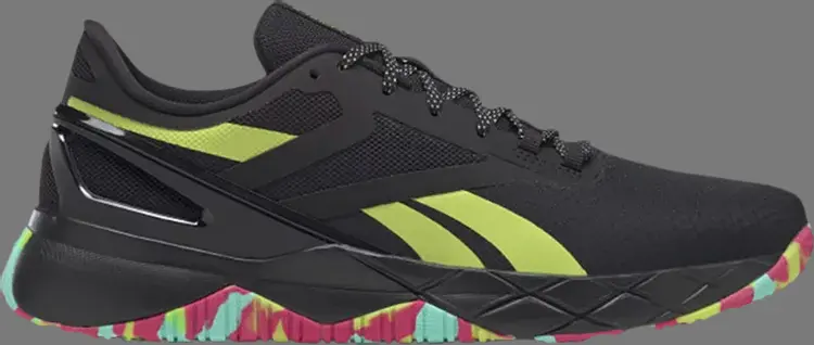 

Кроссовки nanoflex tr 'black lime camo' Reebok, черный, Черный;серый, Кроссовки nanoflex tr 'black lime camo' Reebok, черный
