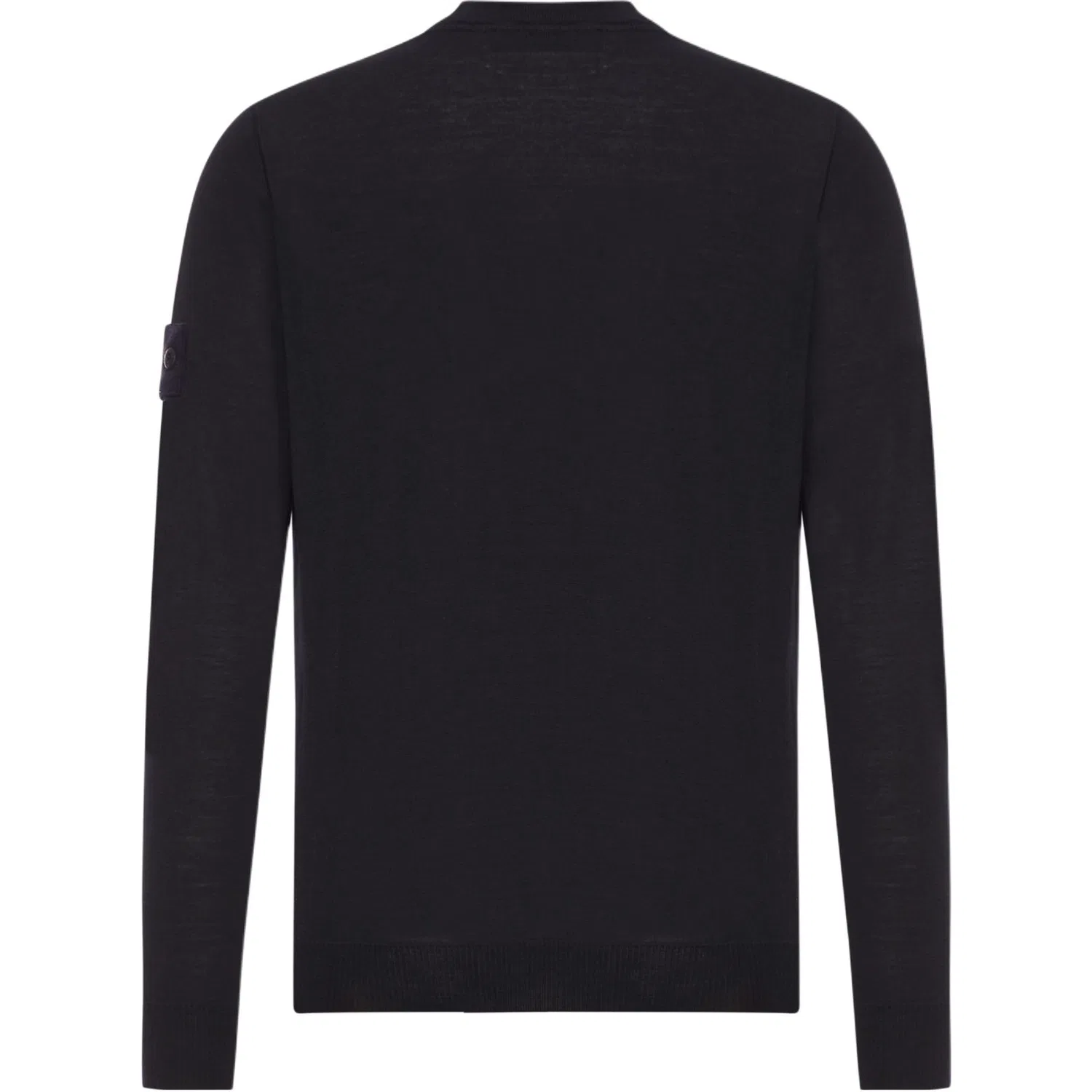 Мужской свитер с патчем-компасом Compass Patch Crewneck Jumper STONE ISLAND, Black — фото 3