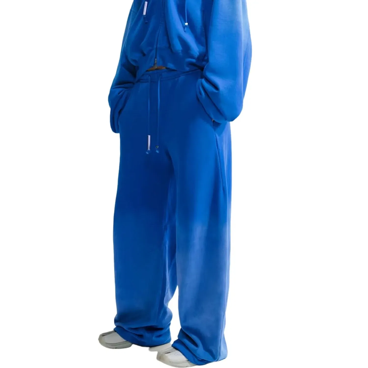 Женские брюки Energy Studio Fleece Pants 'Blue' Nike, синий — фото 2