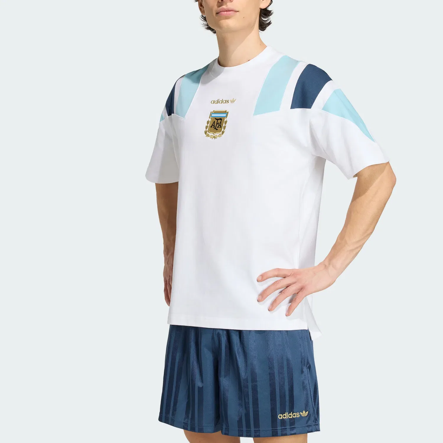 Футболка EQT, белая, Adidas Originals, White — фото 4