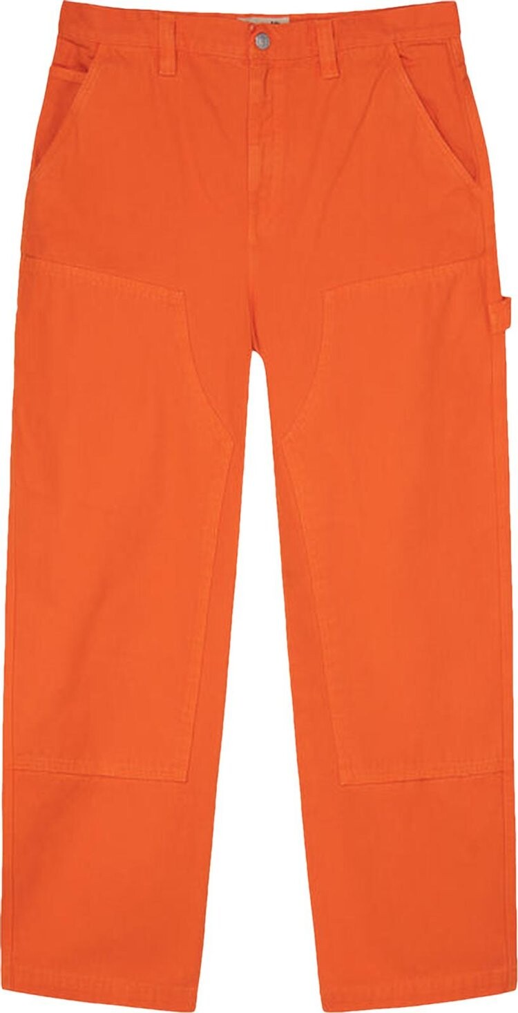 

Брюки Stussy Canvas Work Pant 'Orange', оранжевый