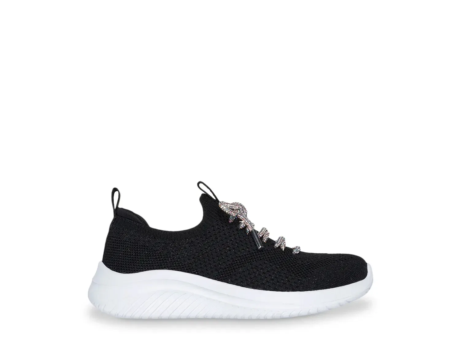 Кроссовки Ultra Flex 3.0 Blinged Out Skechers, черный/серебристый — фото 3