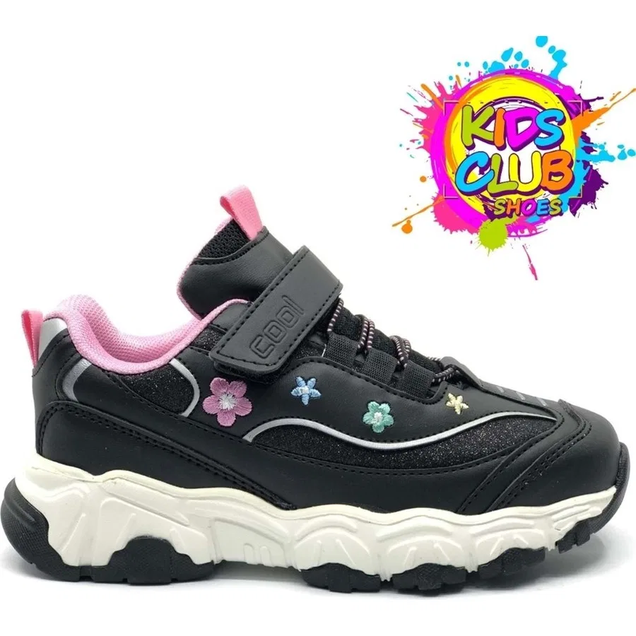 Кроссовки повседневные с ортопедической стелькой Cool Bella D-Lites Sneaker, Черный Kocamanlar Ayakkabı