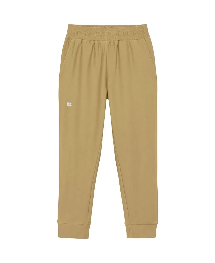 Детские спортивные брюки с эластичным поясом, бренд Courtside Kids, Khaki