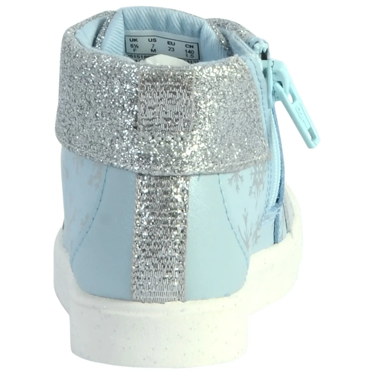 Кроссовки высокие из кожи для детей City Ice, синий Clarks — фото 2