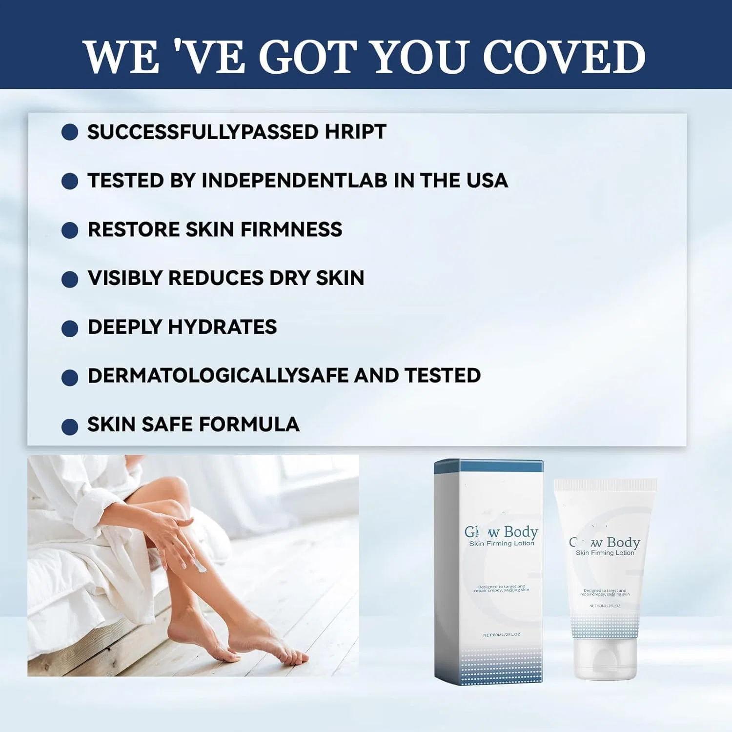 Лосьон для тела Firming Lotion GeRRiT, 3 шт, 60 мл — фото 4