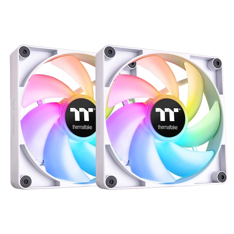

Вентилятор Thermaltake CT120 ARGB, 2 шт, белый