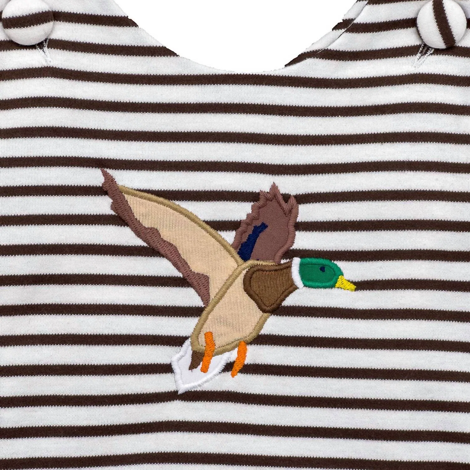 Детский боди-комбинезон для мальчиков с принтом Mallard Saltwater Boys Co., Mallard — фото 2