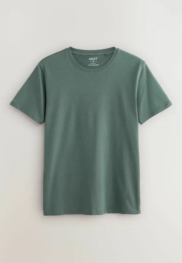 Футболка хлопковая 5 pack Slim Fit Next, синий — фото 3