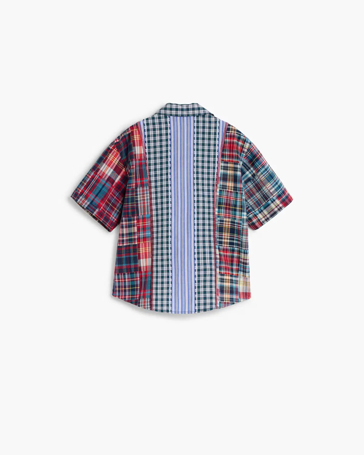 Детская рубашка для мальчиков с пэчворк Desigual, Azul — фото 4