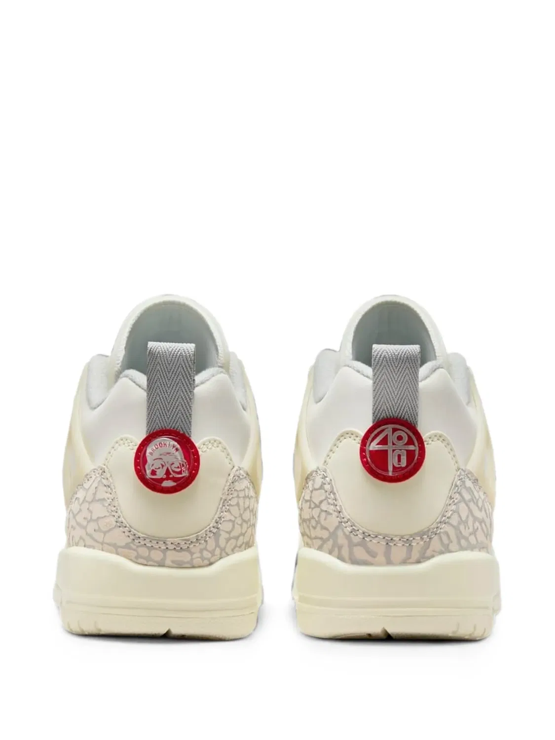 Кроссовки Spizike Low на шнуровке Jordan Kids, нейтральные цвета — фото 3