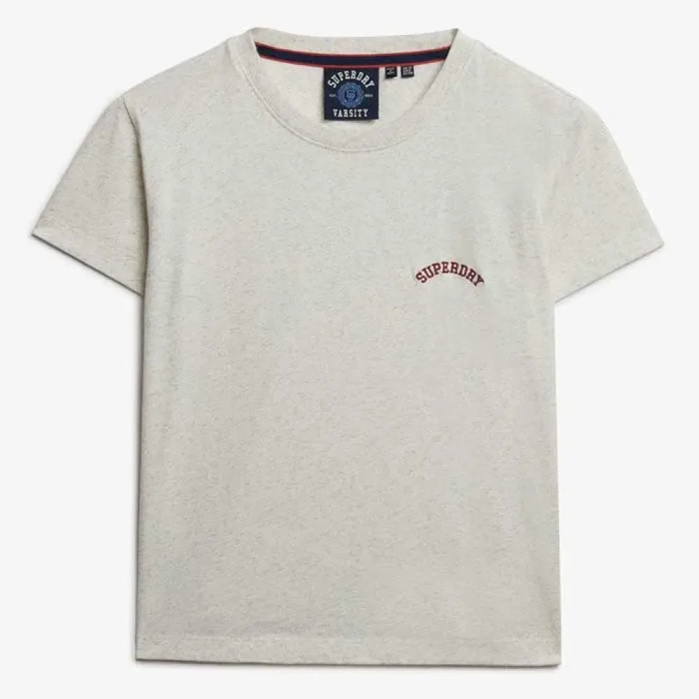 Футболка Superdry Essential Logo Fitted Ind, белый — фото 3