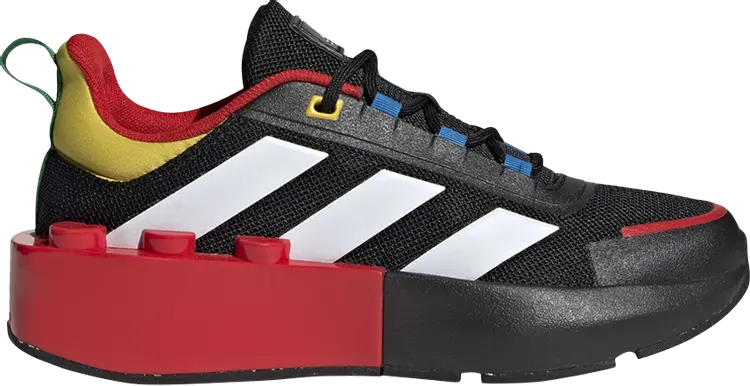 

Кроссовки Adidas LEGO x Tech Runner Big Kid 'Black Red', черный