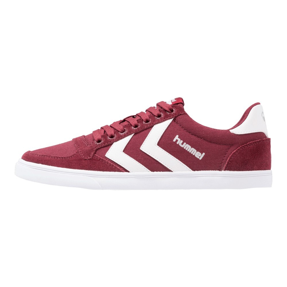 Кроссовки Hummel Slimmer Stadil Low, bordeaux/weiß