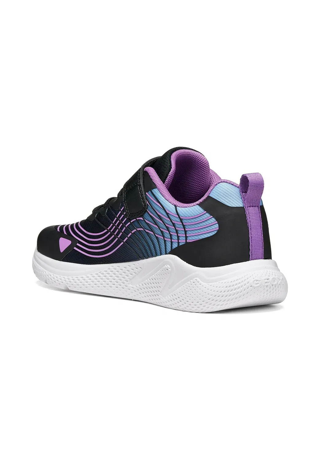J sprintye girl - кроссовки Geox, Black Pink — фото 4