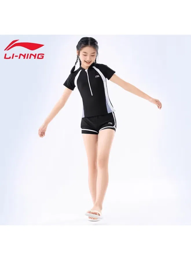 Купальный комплект для девочек с защитой от солнца Li-Ning — фото 2