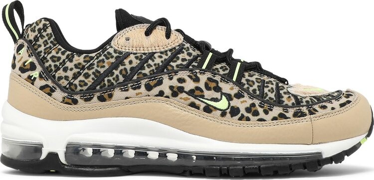 

Кроссовки Nike Wmns Air Max 98 Premium 'Leopard', загар, Бежевый, Кроссовки Nike Wmns Air Max 98 Premium 'Leopard', загар