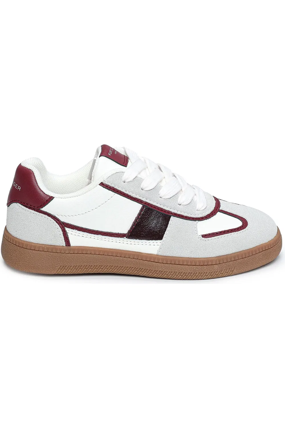 Кеды детские низкопрофильные Lloyd Kurt Geiger London, белый/красный — фото 2