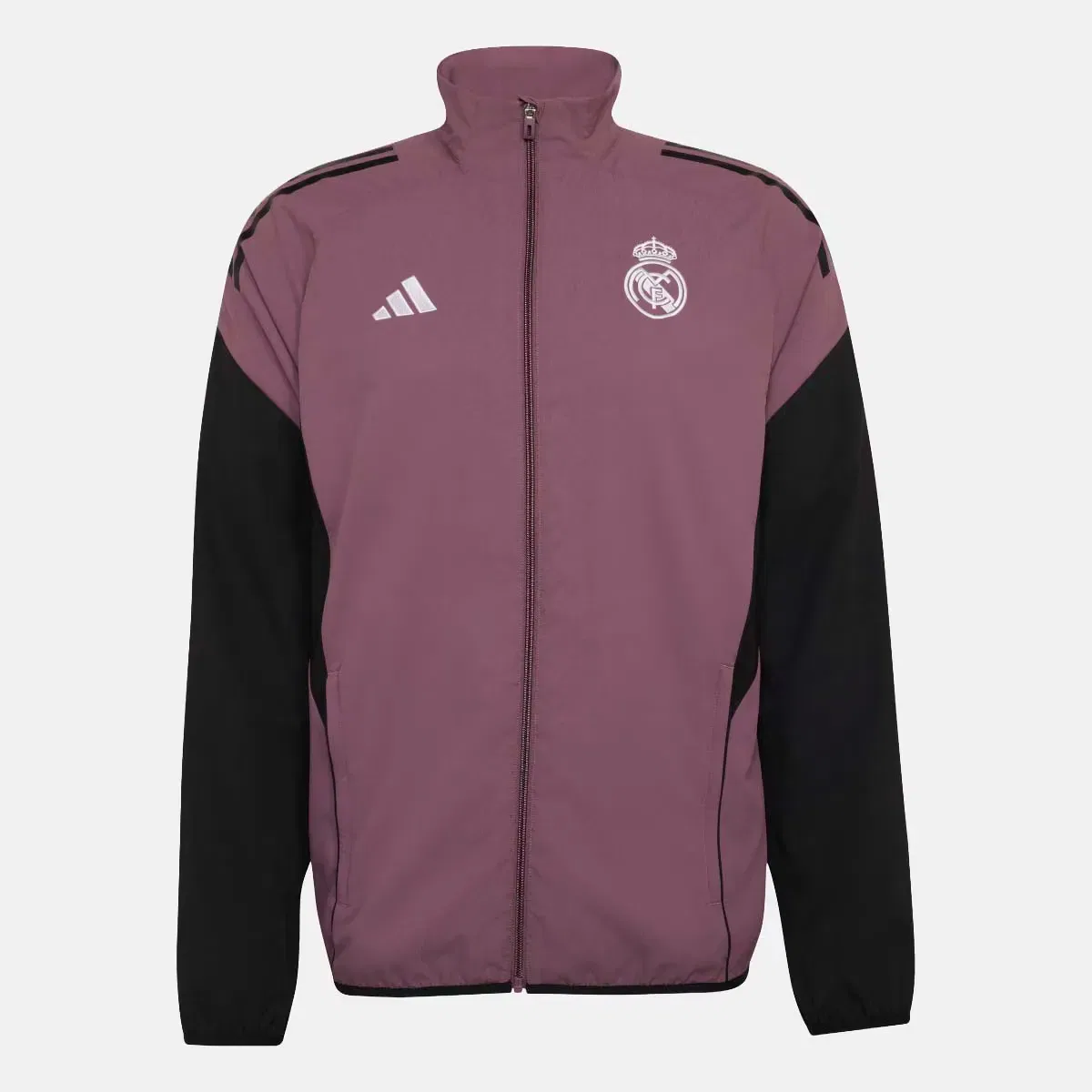 Мужская олимпийка Real Madrid CF 2025-2026 Pre Match Tiro25 Competition adidas, Negro