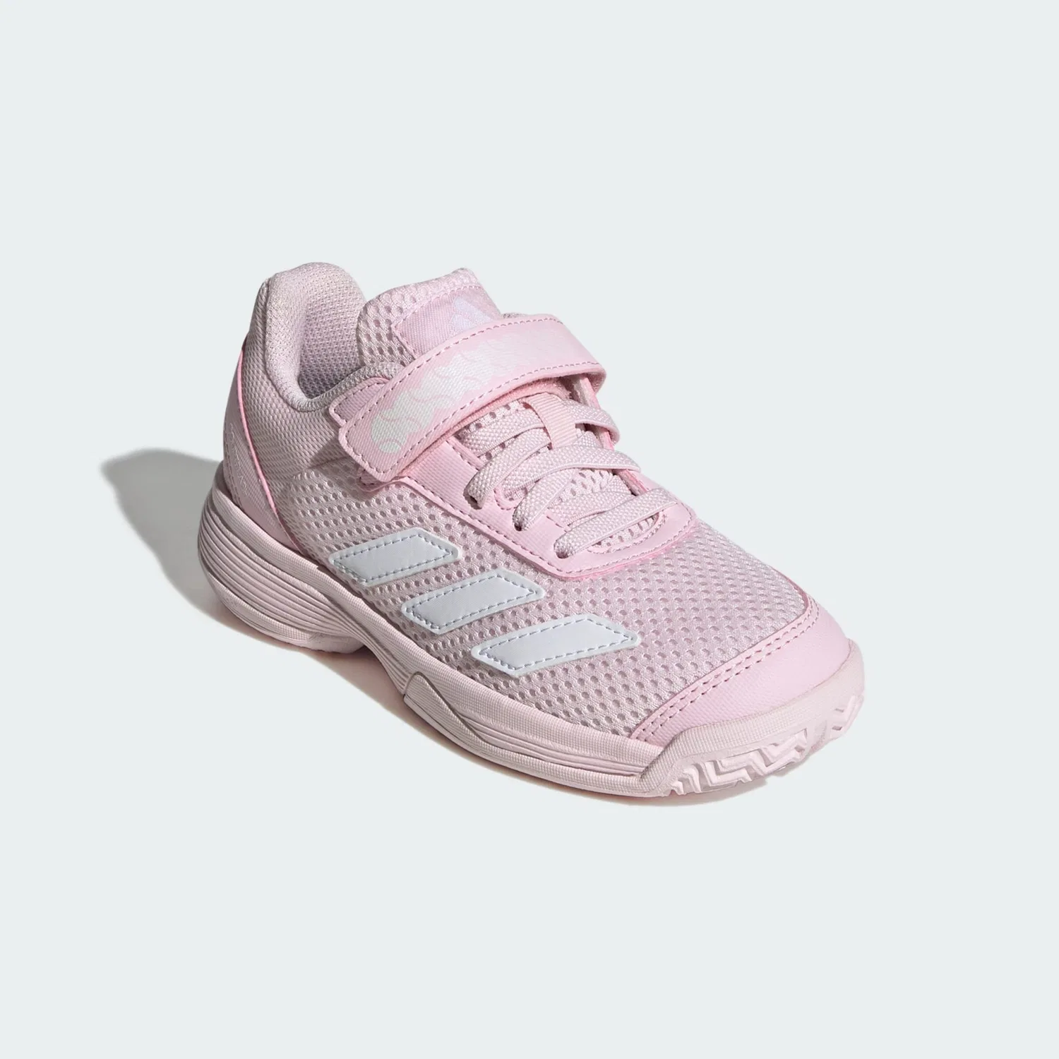 Спортивные кроссовки Adidas Performance Courtflash в розовом цвете — фото 3