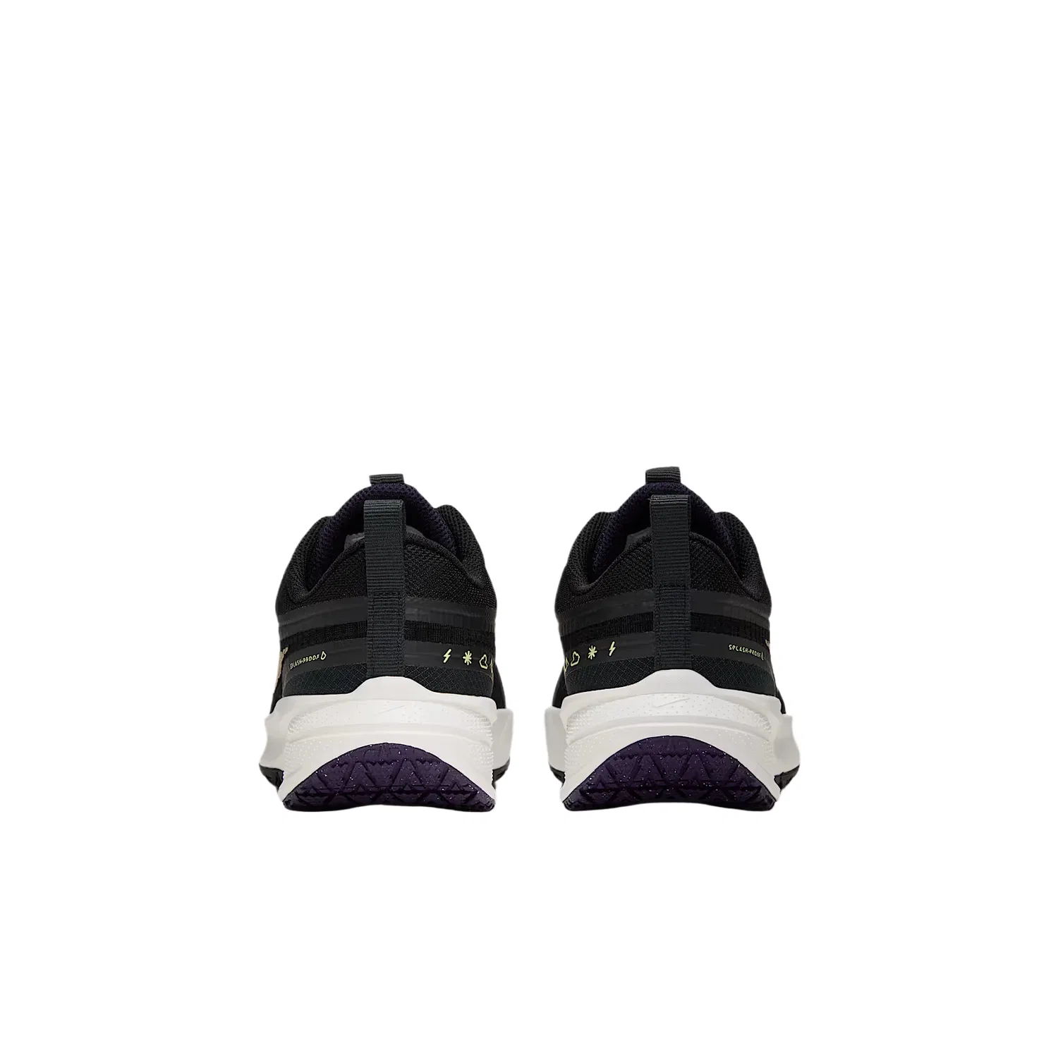 Детские кроссовки для бега Nike Star Runner, Black/Gray Black/Dynasty Purple/Light Yellow Green — фото 4