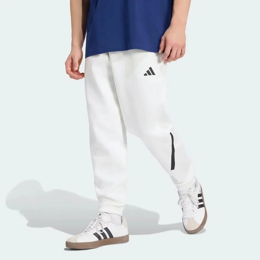 Спортивные штаны с эластичным поясом и шнурком adidas Z.N.E, Белый