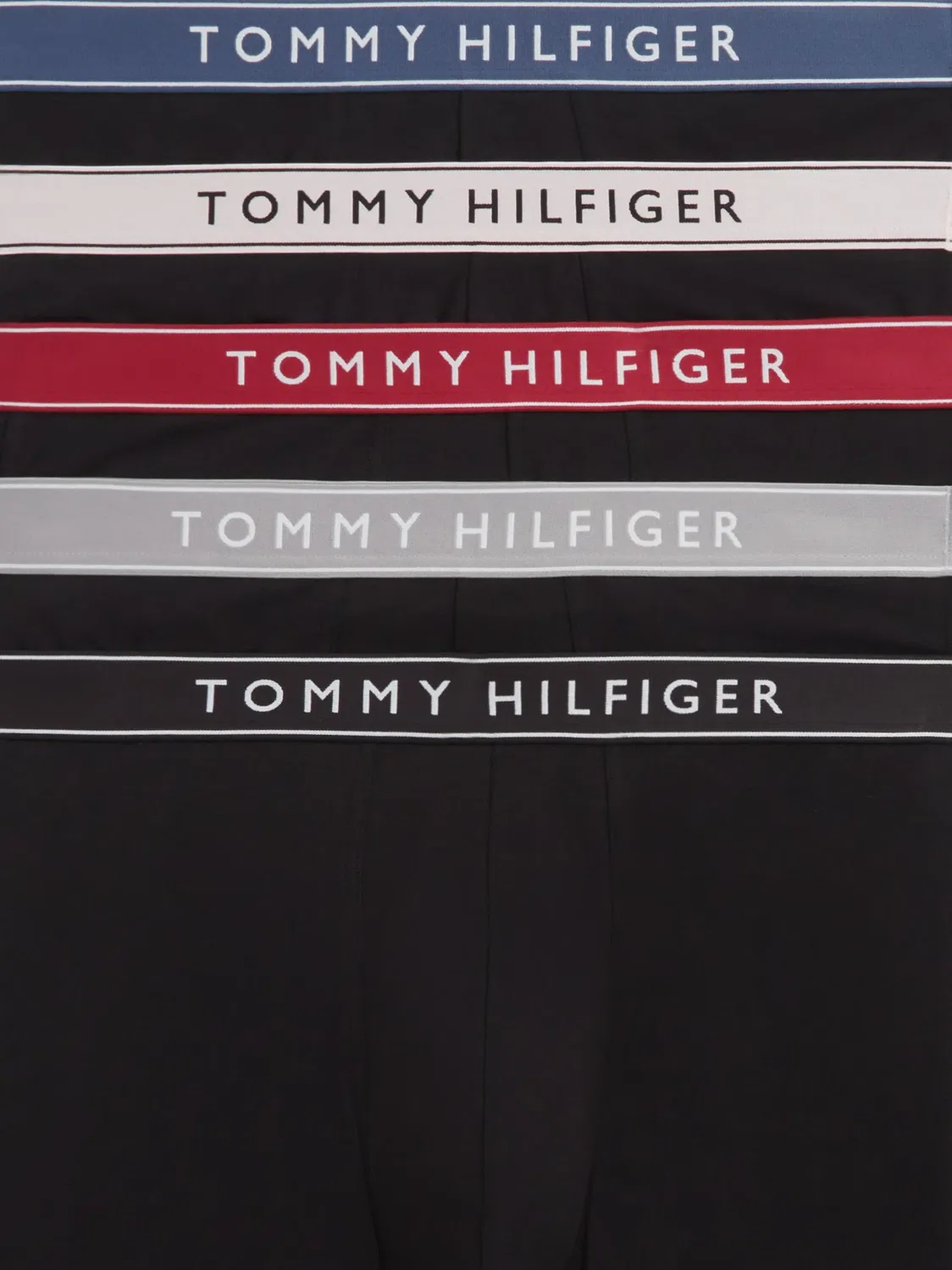 Трусы-боксеры с логотипом на поясе, черные Tommy Hilfiger, черный — фото 2