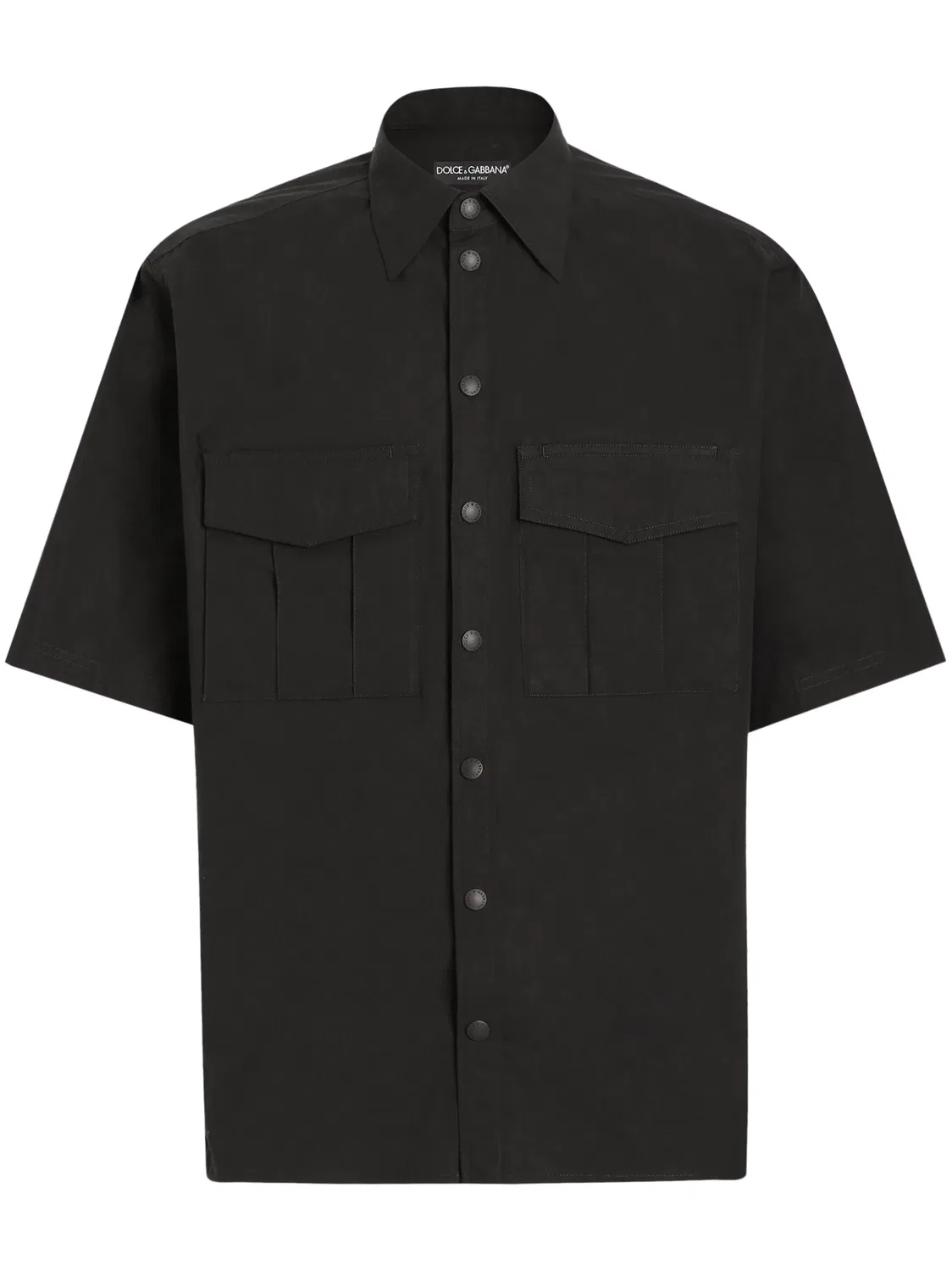 Dolce & Gabbana Рубашка на пуговицах черная