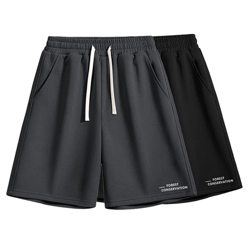 Детские шорты свободного кроя MINISO, Dark Gray+Black