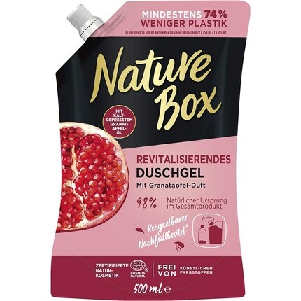 

Nature Box Восстанавливающий гель для душа с маслом граната 500мл