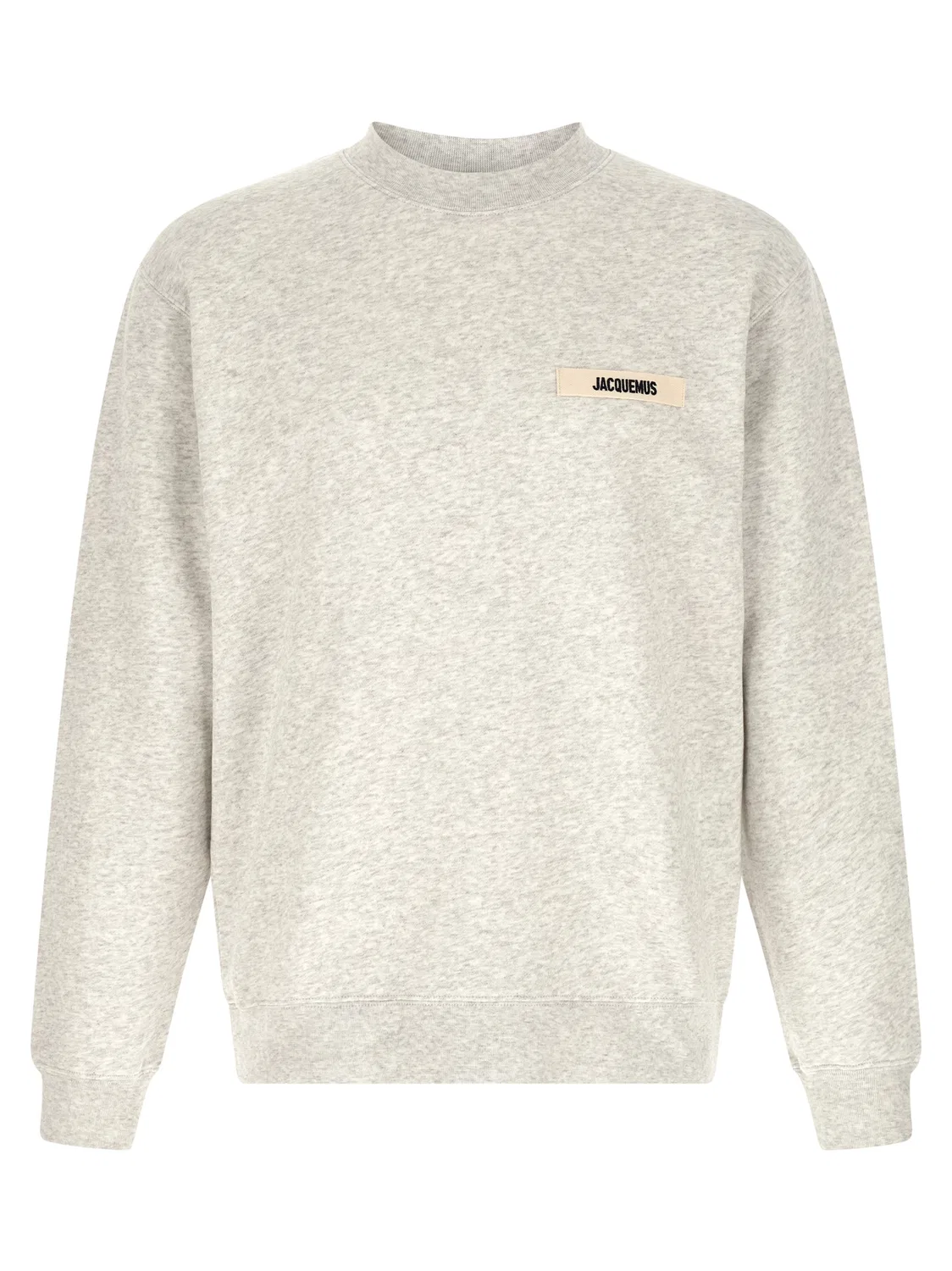 Мужской свитшот с логотипом Gray Cotton Jacquemus, Gray