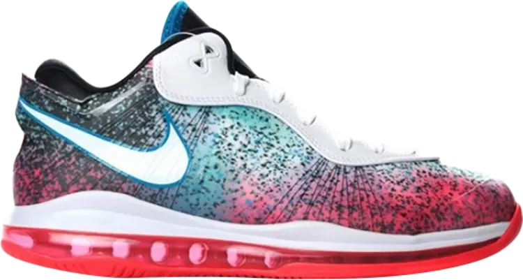 

Кроссовки Nike Lebron 8 V/2 Low 'Miami Night' 2011, белый