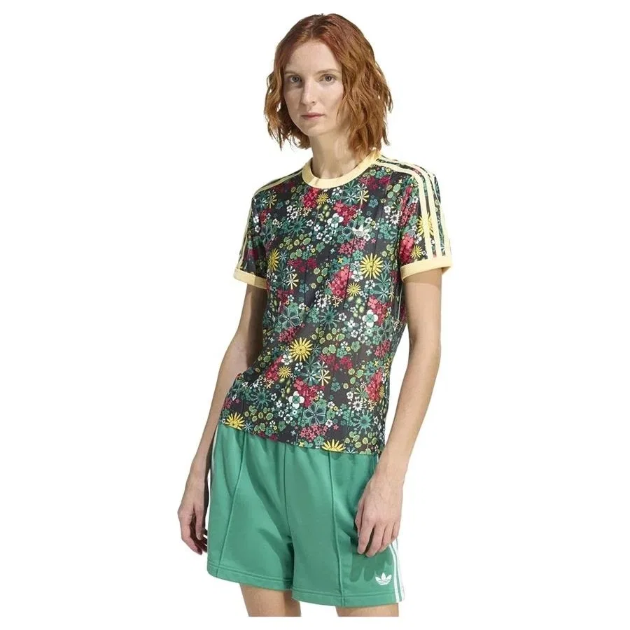 Женская футболка с коротким рукавом 3s Tee Slim adidas, Черный — фото 2