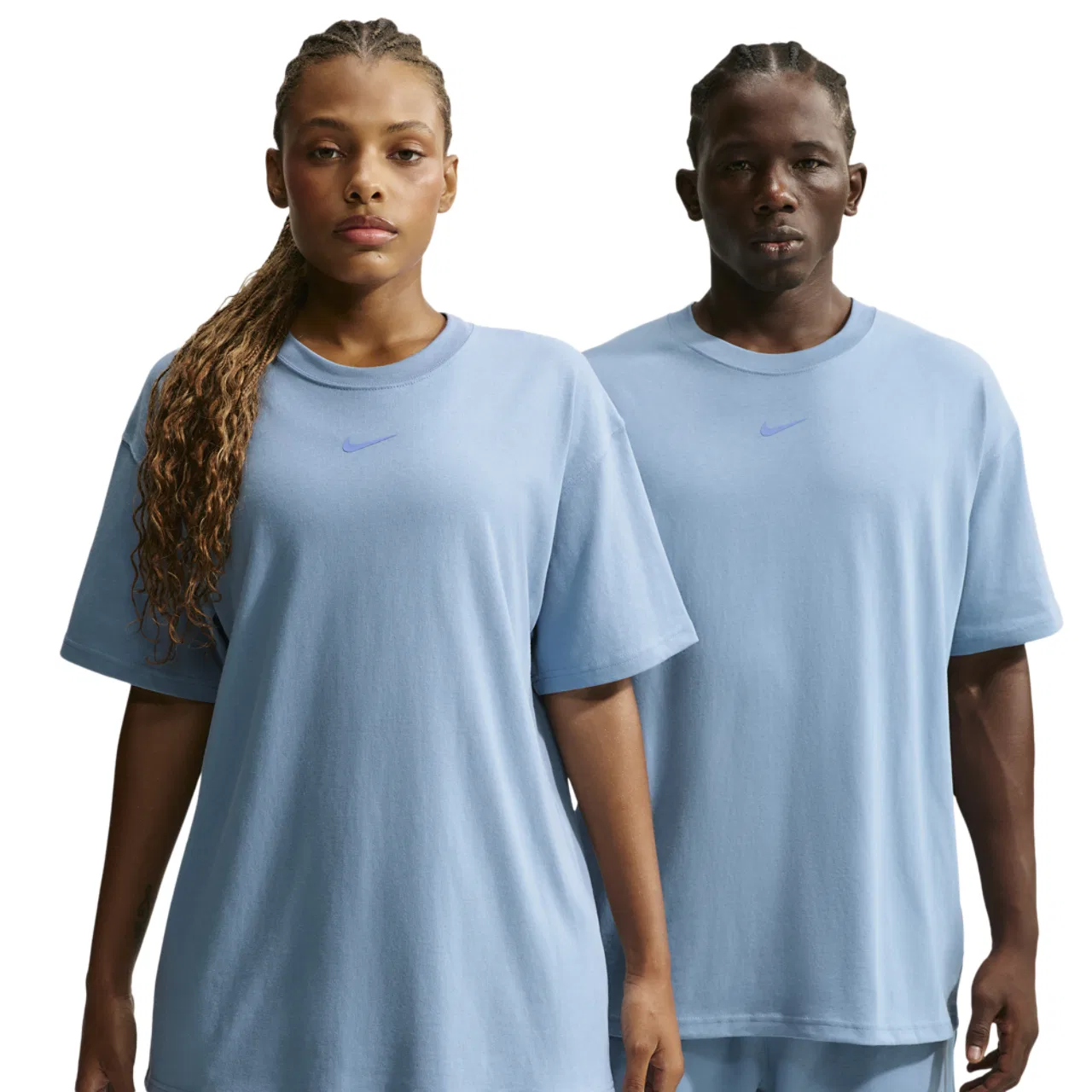 Мужская футболка с коротким рукавом из плотного хлопка NOCTA Nike, Blue/Blue