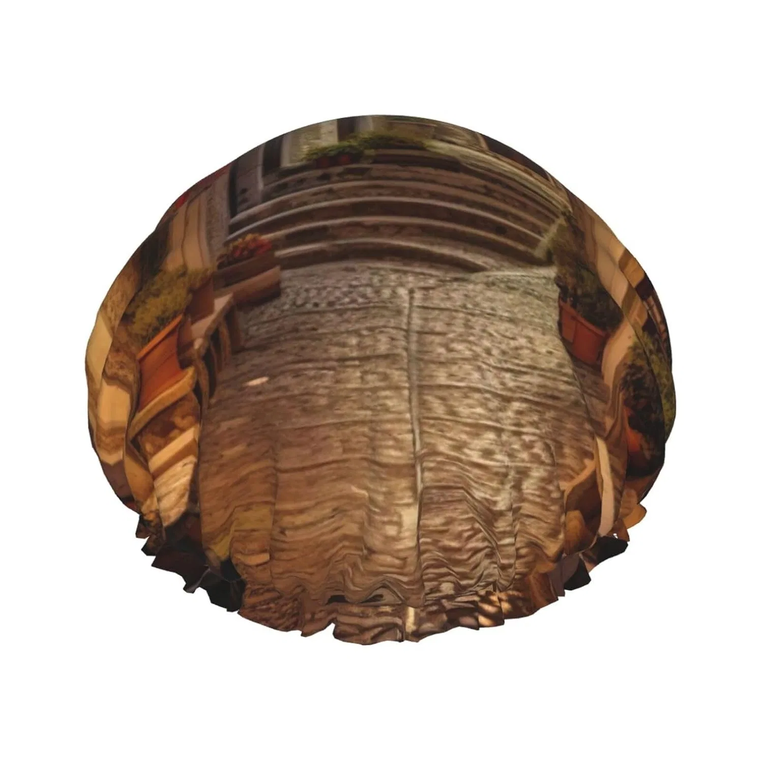 Шапочка для душа Italian Old Street, DRTGEDS, 1 шт, One Size, Black