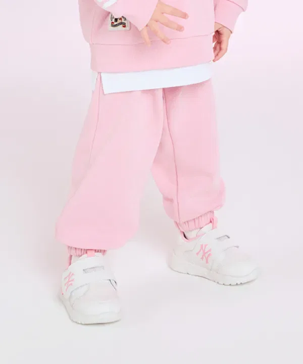 Кроссовки детские Bigball Chunky Light Baby ny, Mlb Kids, L.Pink — фото 4