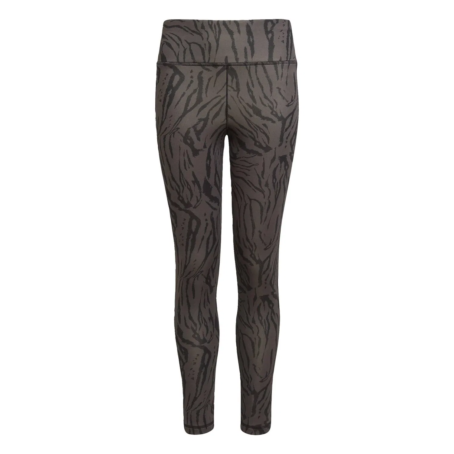 Детские леггинсы с принтом Optime AEROREADY Sport Icon Animal Print Adidas, Schwarz — фото 3