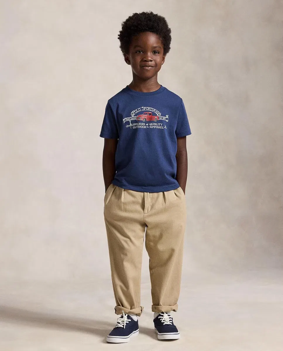 Футболка из хлопка, Unisex, Polo Ralph Lauren, темно-синий