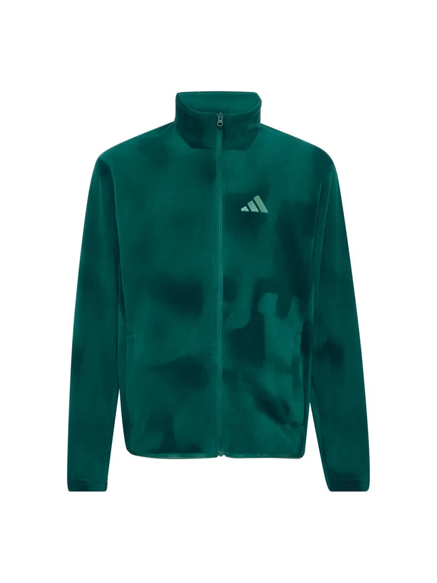 Спортивная флисовая куртка ADIDAS TERREX 'MT' цвета ель, темно-зеленый