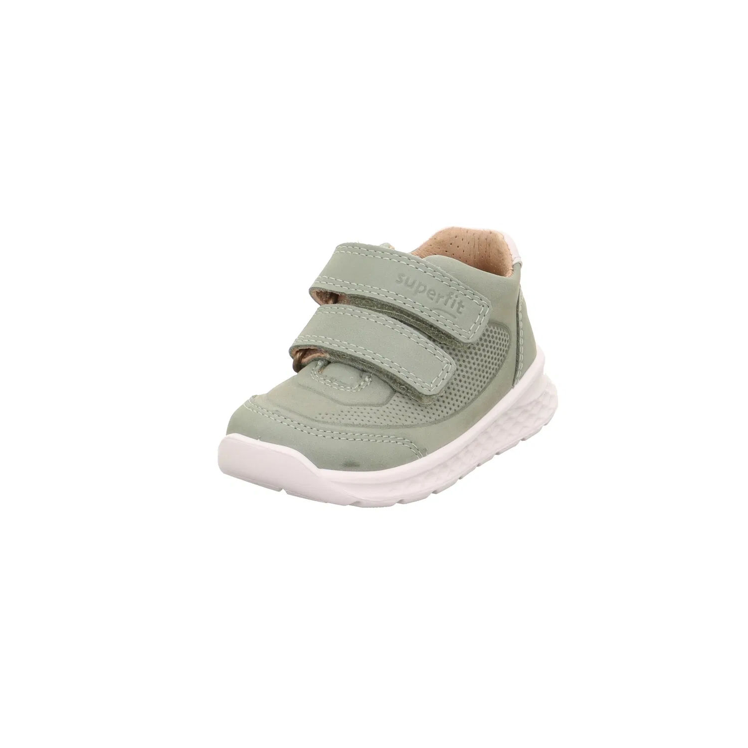 Детские кроссовки-липучки Breeze Superfit, Mint/Yellow