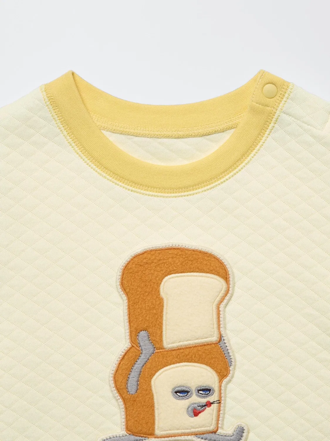 Пижама детская с длинным рукавом UT Picture Book Collaboration Uniqlo, желтый — фото 3