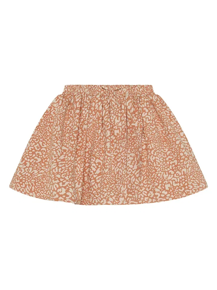Юбка с принтом Rock in Orange/ Beige Noppies, оранжевый