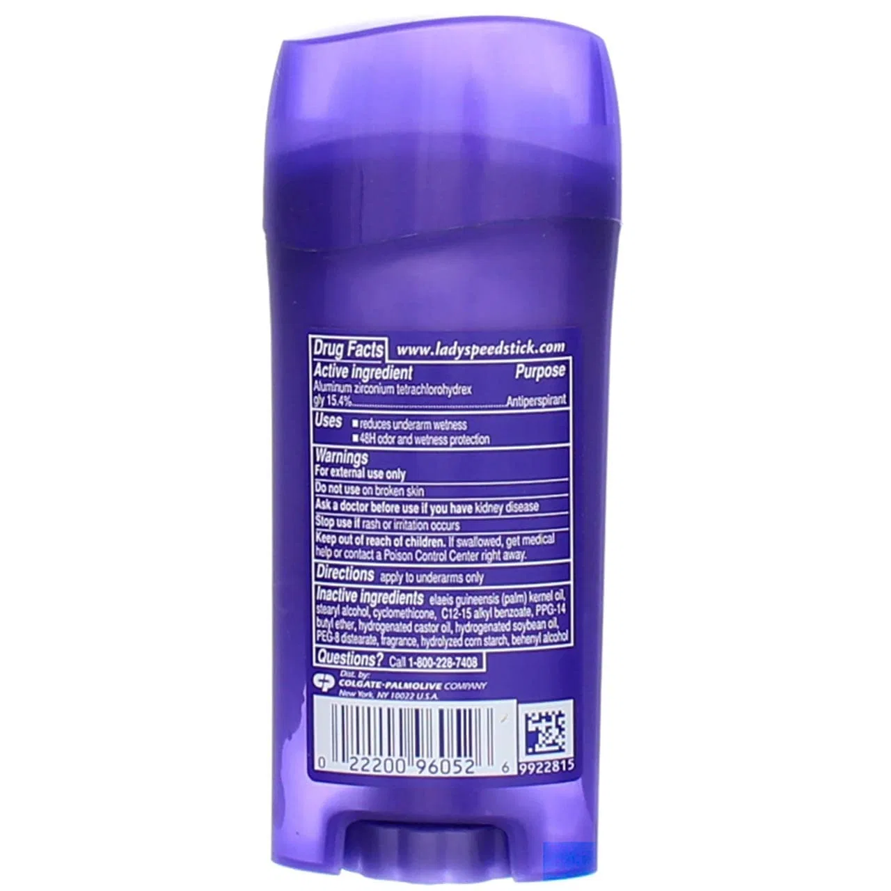 Дезодорант антиперспирант Lady Speed Stick, невидимый сухой, Wild Freesia, 5 шт по 2.3 жидк. унции — фото 4