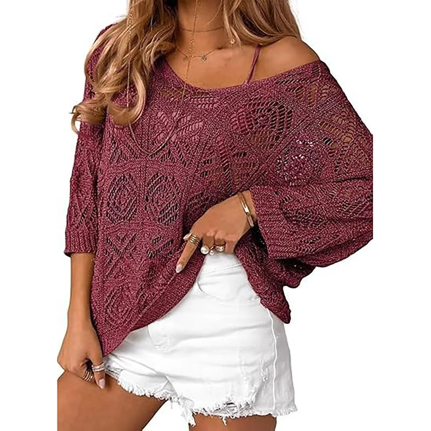 Женская туника с принтом Hippie Tunic, Vino
