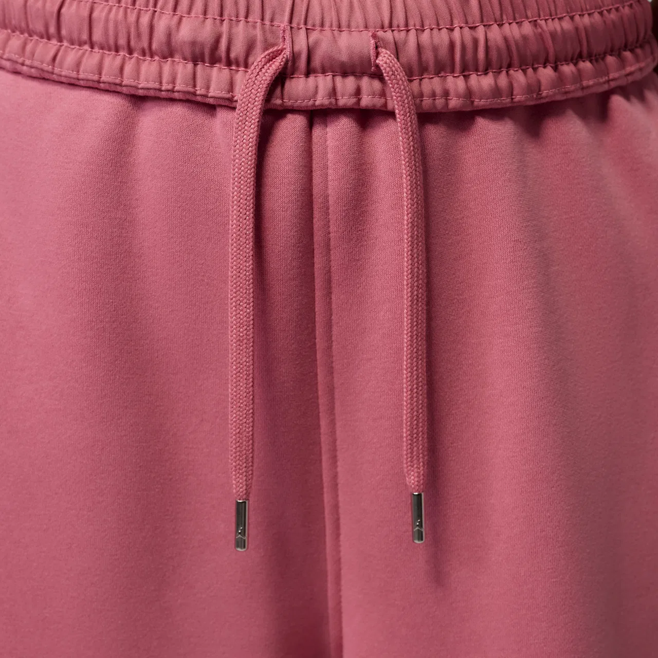 Женские брюки с широкой штаниной из футера Jordan Brooklyn Fleece, Jordan, Desert Berry — фото 3