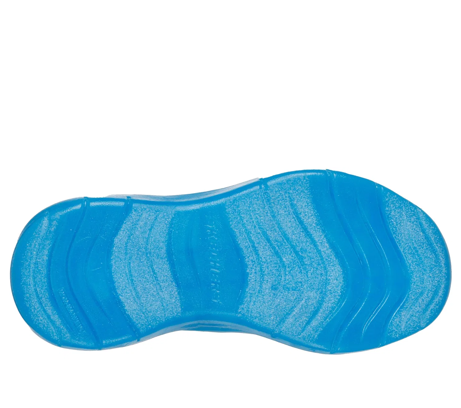 Детские кроссовки для мальчиков с прозрачной подошвой Skech Fast Ice Skechers, Aqua — фото 4
