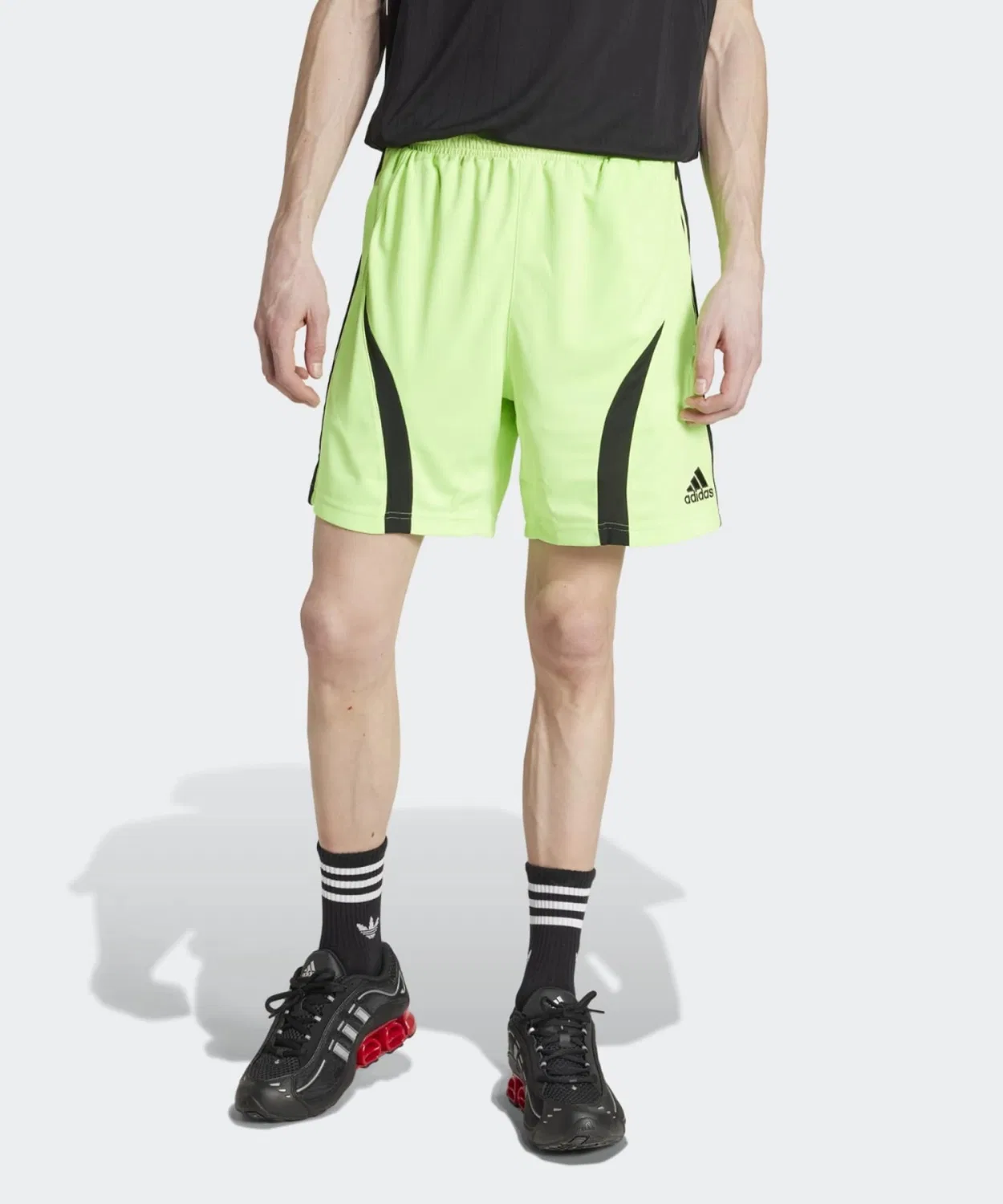 Мужские шорты из двойного трикотажа с принтом Team Geist Adidas Originals, Green